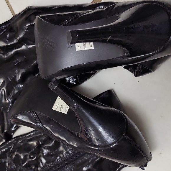 Brand New RUBIES SPIKEY THIGH-HI BOOTS-5/6 *NOTE* - Picture 8 of 8